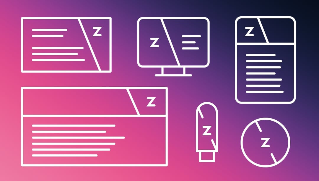 30 types of marketing collateral (by funnel stage) - creative content storage hardware 