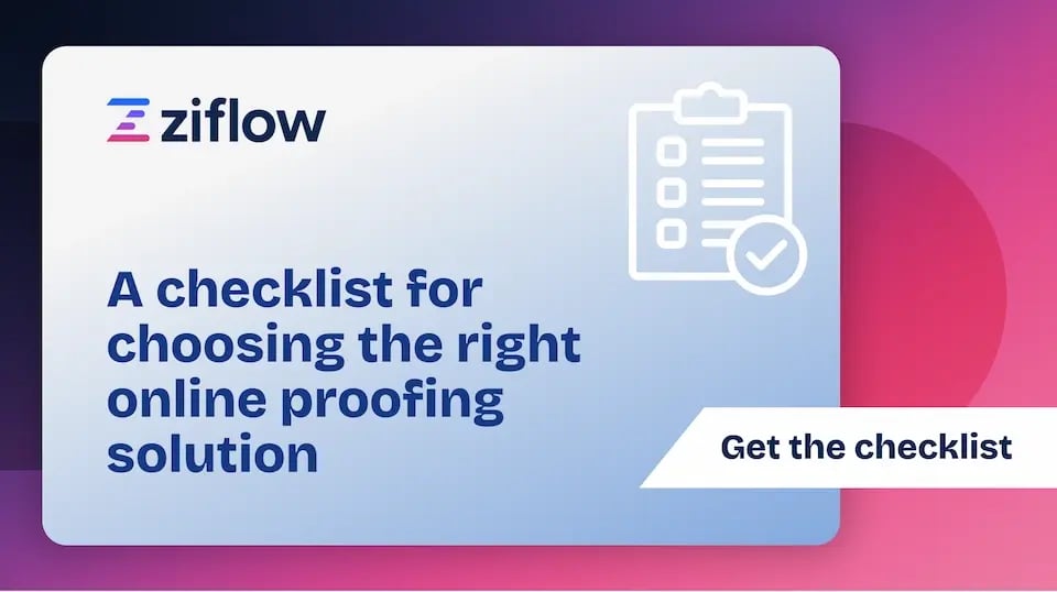 Checklist for choosing the right online proofing solution