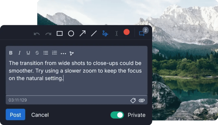 Enable both internal team members and outside stakeholders to contribute and compare comments