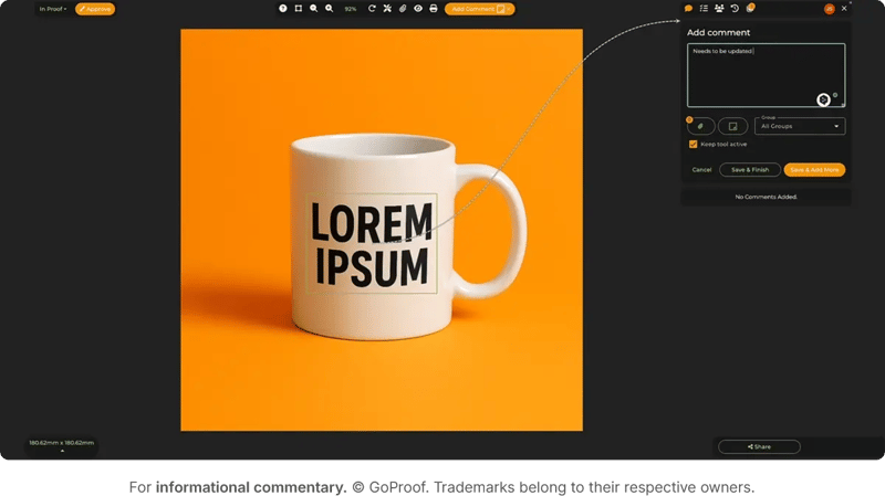GoProof Adobe-connected video review software