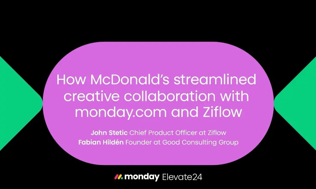 How McDonalds streamlined creative collaboration