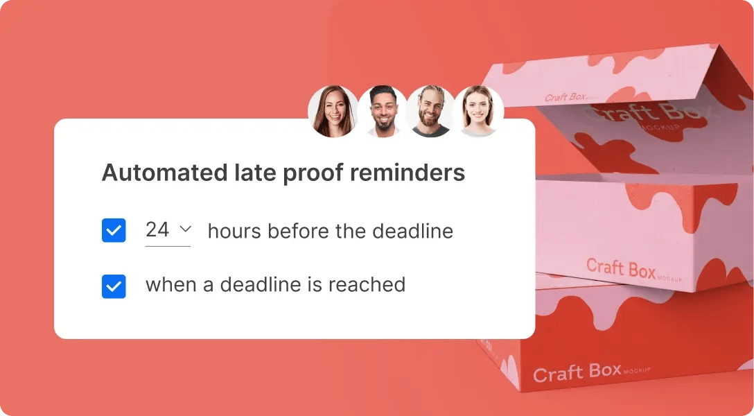 Keep projects on track - automated reminders prompt reviewers-2