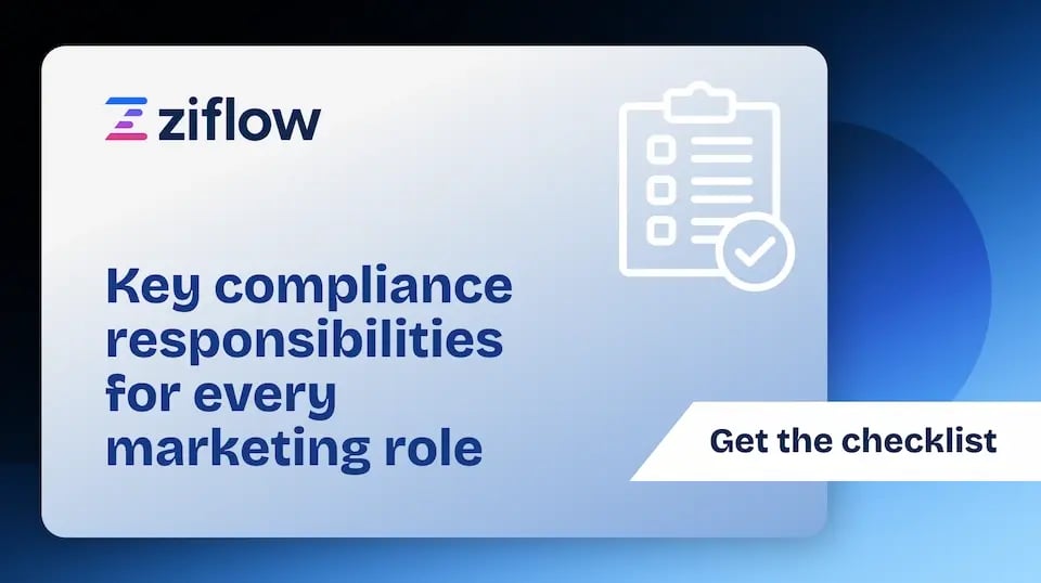 Key compliance responsibilities for every marketing role