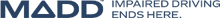 Madd impaired driving ends here logo
