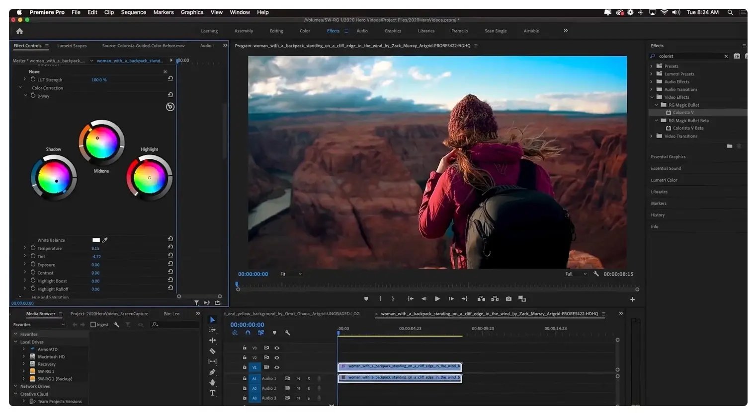 Red Giant suite of plugins designed to elevate video editing