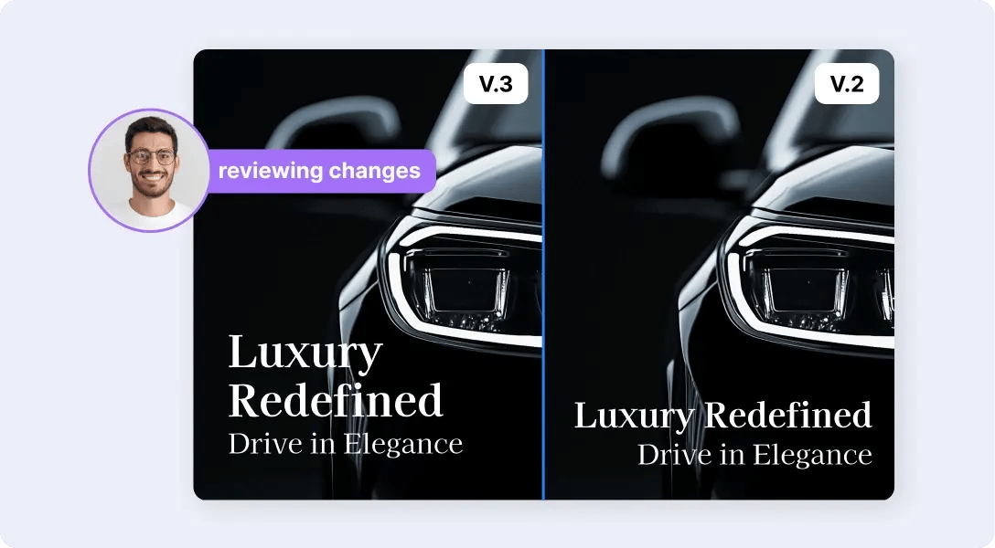 Side-by-side version comparison of Ziflow for automotivee industry
