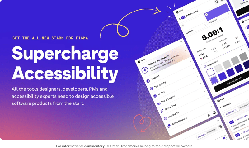 Start promotional graphic - Supercharge Accessibility testing software