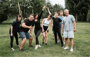 Ziflow team having fun outdoors-1
