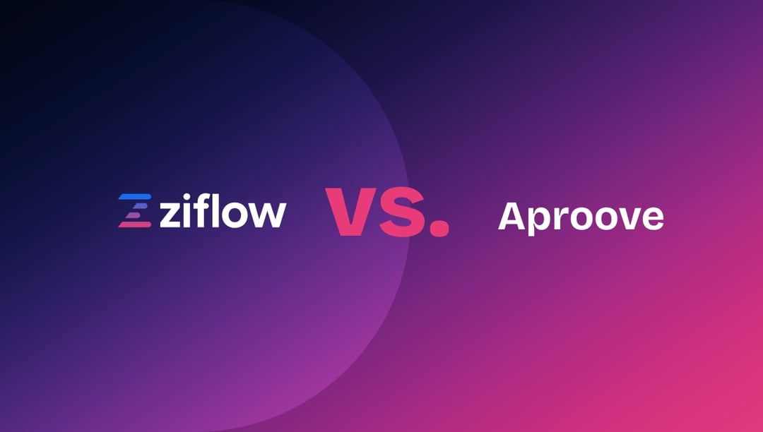 Ziflow vs Aproove blog post thumbnail