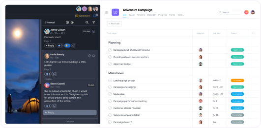 Ziflow’s easy-to-use proof viewer opens a new browser window