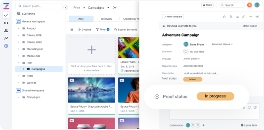 Ziflow’s integration with Asana does the heavy lifting-1